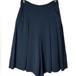 Rebecca Taylor  Culotte Pants Casual Dress Pants Size 4 Blue Photo 1