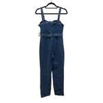 Good American belted corset denim jumpsuit size 2 medium Photo 9