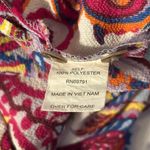 Anthropologie Fig and Flower Boho Flowy 3/4 Sleeve Tunic Top Paisley/Stripe Pattern size 2x Photo 2