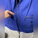 Maurice's gorgeous utility Women's Blue Jacket size small Photo 2