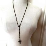 Vintage brass Queen of Heaven Rosary Photo 1