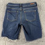 Pilcro and the Letterpress  Bermuda Shorts Womens 26 Mid Rise Fringe Hem Denim‎ Photo 7