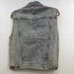 Maje  E18BENEDICTE Denim Vest Blue Sleeveless Jean Jacket NWT – Size 38 Photo 4