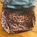 B. Makowsky Black Leather Drawstring Shoulder bag Photo 9