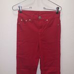 Rue 21  red stretchy mid rise skinny jeans Photo 2