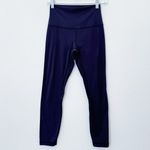 Lululemon [] Navy Blue Blueberry Jam High Rise Align Pant II Four Way Stretch 6 Photo 2