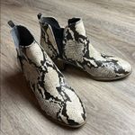 Dr. Scholl’s “Teammate” Snakeskin Print Booties Size 8.5 (run small like 7 Photo 6