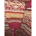 Tiara International Tiara Red Tan Design Full Zip With Shoulder‎ Pads Size Medium Photo 5