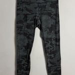 Lululemon Align Pant II 25" Incognito Camo Women's 6 Gator Green Multi Workout Photo 5