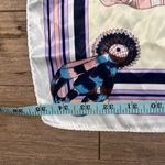 Western Style Horses Silk feel Scarf Pink Photo 4