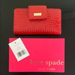Kate Spade  Knightsbridge Cybil Croc Leather Wallet Photo 1