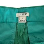 J.Crew  Scallop Linen women's Shorts Green Pockets Casual Cute Summer Size 2 Photo 1