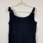 Cotton On NWT Woven Kaela Mini Dress Cotton:On Size 18 US Black With Adjustable Tie Straps Photo 2