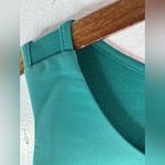 Diane Gilman  XS Teal and Cream Set of 2 Sleeveless Layered Blouses Photo 3
