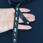 Nike  Womens Fleece Long Sleeve Drawstring‎ Hoodie Black Size Medium Photo 5