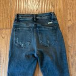 Kancan black wash high rise skinny jeans chewed hem 25 Photo 9