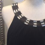 Signature Studio Rhinestone blouson black dress Photo 1