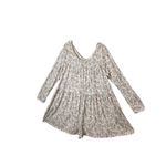 RD Style Floral Print Long‎ Sleeve Tiered Mini  long sleeve romper Cottagecore Boho Chic Photo 4