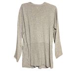 J. Jill Woman’s Grey Button Down Casual Lightweight Sweater Size Medium Gray Photo 5