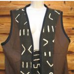 NWT Brown Art To Wear Raw Silk Sk… Brown Size 14 Photo 2