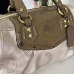 Coach  Ashley Dotted OP
Signature Satchel Purse Light
Khaki/Taupe Photo 2