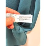 ZARA  Sleeveless Asymmetric Cut-Out Satin Effect Midi Dress Blue Women's Size XS Photo 5