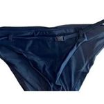 ANDIE NWT  Swim The Riviera Bottom Belted Low Rise Medium Coverage LegCut M Black Photo 2