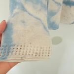 Lisa Todd Linen Blend Tie Dye V Neck Lightweight Sweater Pastel Pullover Sz M Blue Size M Photo 2