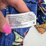 Tabitha Brown Target Size 0 Dress Maxi Mixed Floral Polka Dot Print Puff Sleeve Blue Photo 10