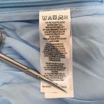 French Connection Womens M Hallie Peplum Halter Top in Placid Blue NEW Photo 9