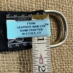 Eliza B. Womens Designer Blue Paisley Cotton Belt S Photo 7