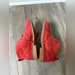 Hush Puppies  Cyra Catelyn Suede Chukka Boots Booties Hippie Boho Rust Orange 7.5 Photo 15