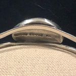 Sterling Silver Vintage BARSE  Mother of Pearl Cuff Bracelet Photo 4