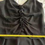 Vintage Black Sequence Dress Size L Photo 5