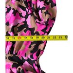 Ashley Stewart  Pink Camo Dress Shirt Women's Plus Sz 18/20 NWT | 40-12 Photo 3