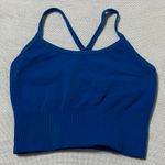 Cropped Tank Top Blue Photo 0