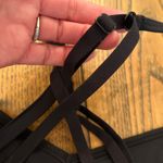 Aerie Offline Black Sports Bra, Size Medium Photo 5