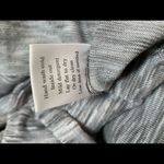 Tart  Women's XS Heathered Gray Fitted Long Sleeve Mini Dress Photo 6