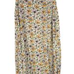 ASOS NWT  JDY Midi Above Calf Skirt Tofu Big Flower Yellow Floral Size 6 NEW Photo 0