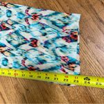 ZARA  | IKAT Colorful Metallic Gold Details Abstract Print Pants Size M Photo 14