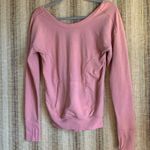 Athleta  Sweater Top Pink XXS Women's Clothing Long Sleeve Active Wear Winter Photo 0