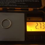 Antique Hand Forged .925 Sterling Silver | Diamond Ring Size 6 Photo 5