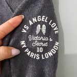 Victoria's Secret  Gray Oversized Long Sleeve Tunic Hoodie Photo 4