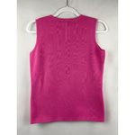 Spring + Mercer Womens Sleeveless Pink Knit Top S Photo 2