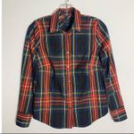 J.Crew Curvy Slim Perfect Long Sleeve Stretch Shirt Stewart Tartan Plaid - 0 Photo 4