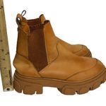 Farm Rio  Women's Tan Lug sole Chelsea Boots Size 9 Photo 10
