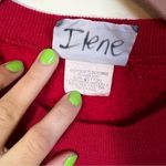 Lee ✨ Vintage Red Iowa Crewneck Sweatshirt Large Photo 3