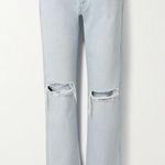 RE/DONE New 90s High Rise Loose Bleach Destroy - 25 - $295 Photo 0