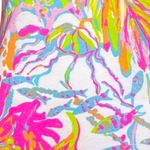 Lilly Pulitzer Dress Womens XS White Pink Christie Scuba to Cuba Cruise Vacation Photo 5