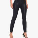 NEW Camel Vegan Leather Leggings High Waisted Pants Pleather Leggings M Tan Size M Photo 5